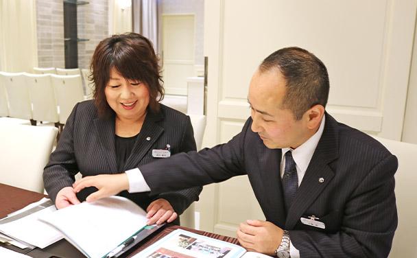 厚生労働省認定の葬祭ディレクターが多数在籍