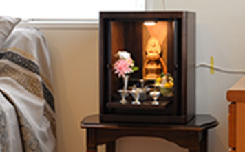 仏壇のディアネスのモダン仏壇の設置イメージ