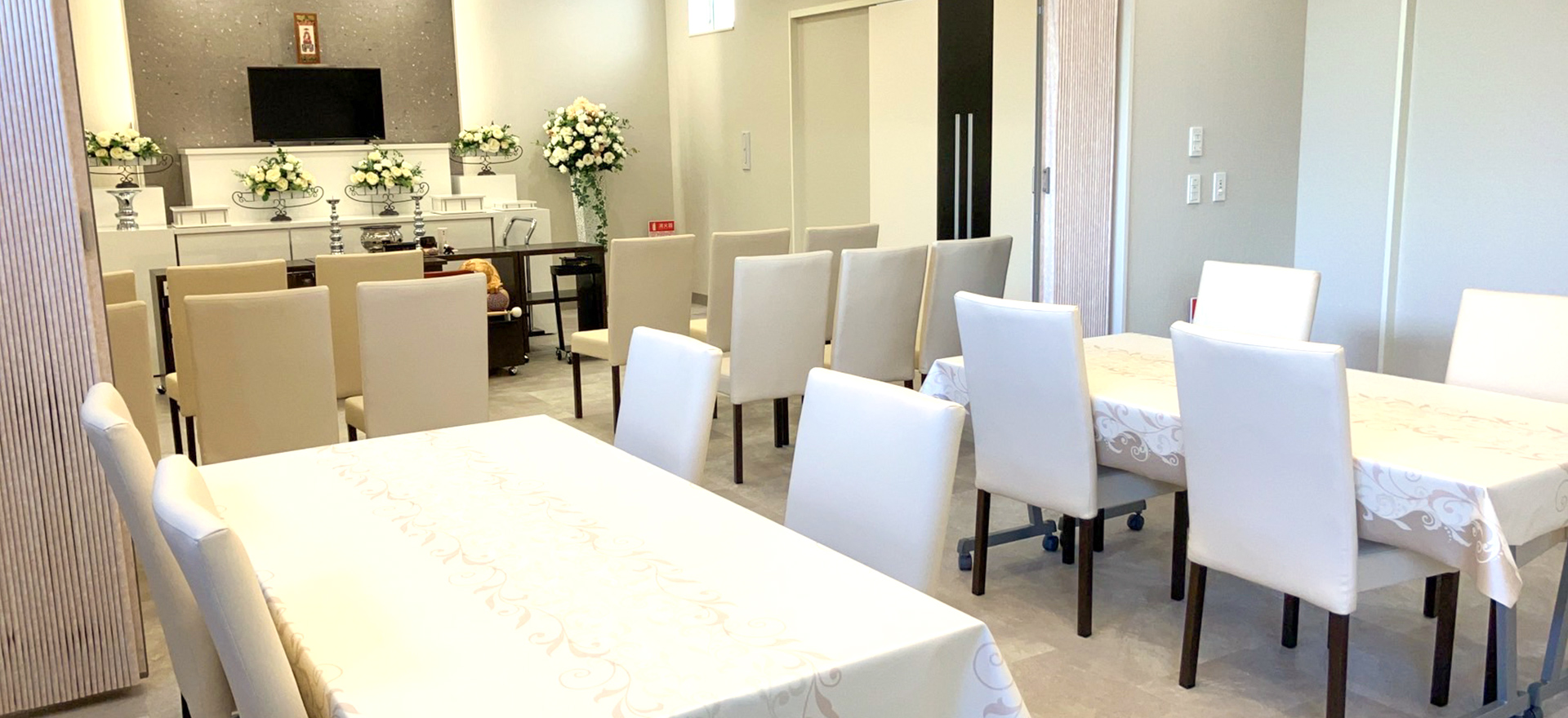 家族葬のディアネス 南あいの里 札幌の葬儀場 南あいの里の内観写真