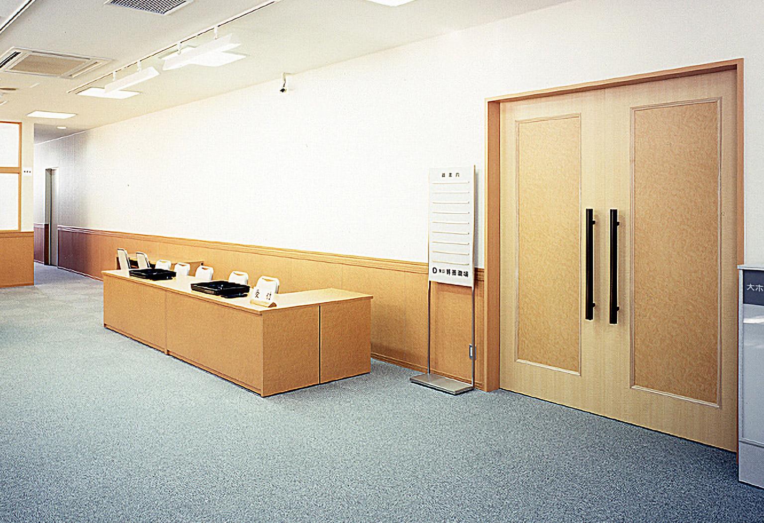 東区博善斎場ホールの式場ギャラリー