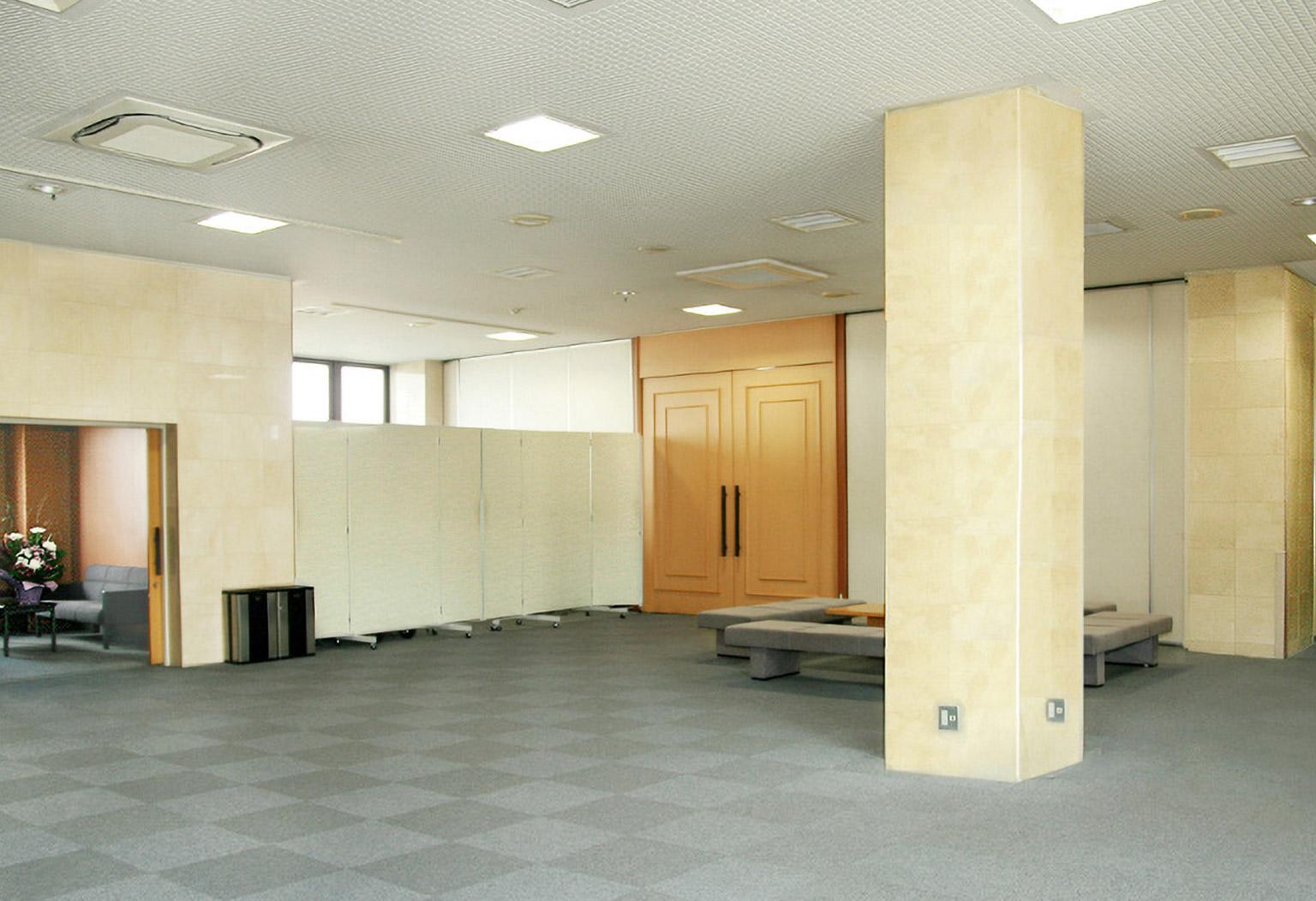 西区博善斎場ホールの式場ギャラリー