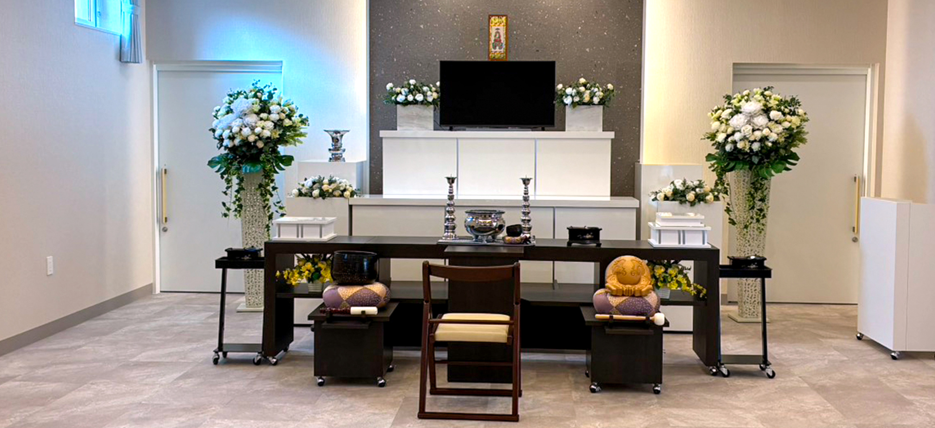 家族葬のディアネス 江別高砂 江別の葬儀場 江別高砂の内観写真