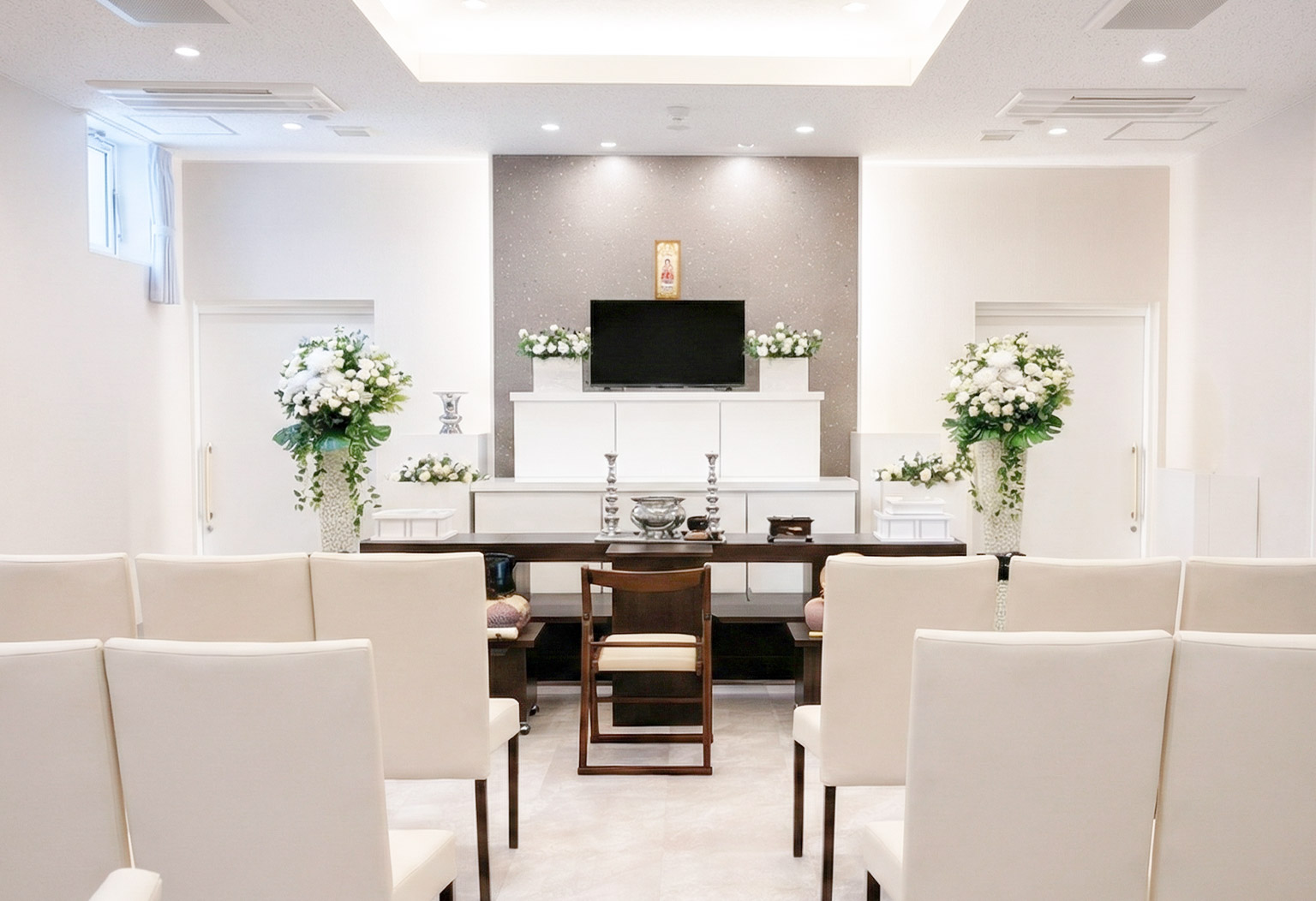 江別高砂ホールの式場ギャラリー