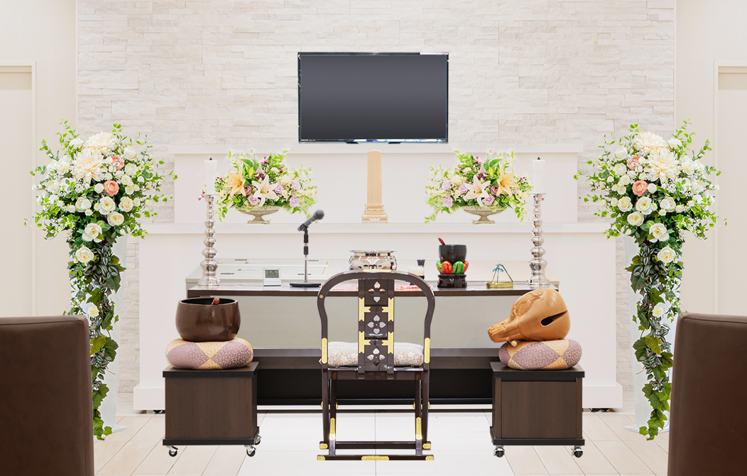 お通夜・告別式を少人数で 家族葬プランイメージ画像